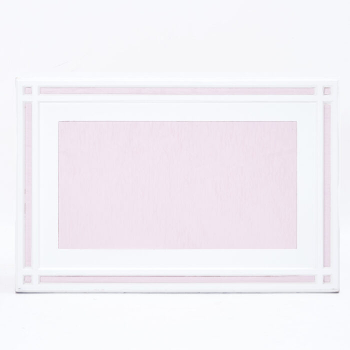 White Finestra Facade w/ Light Pink Pearl Insert