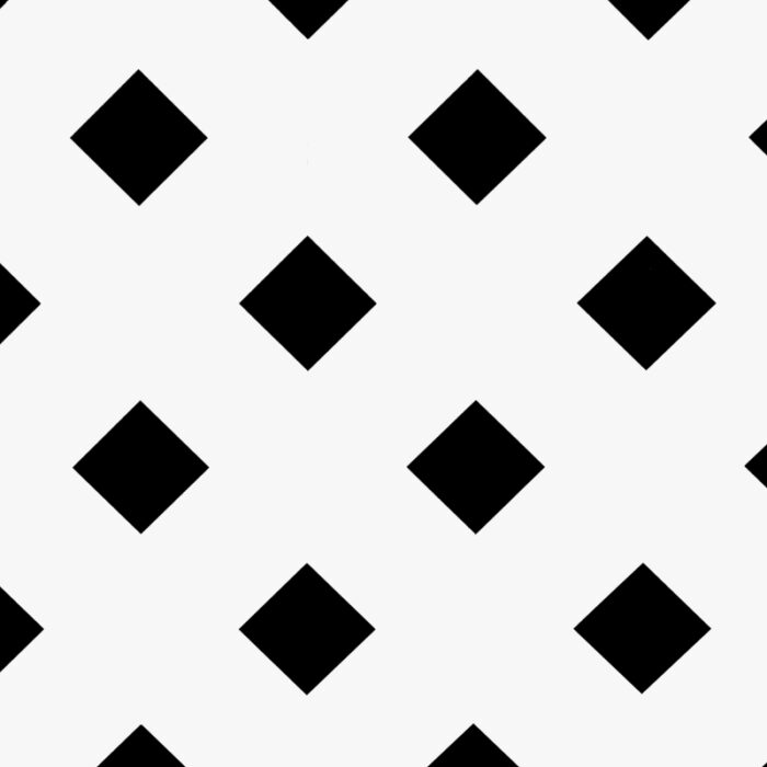 Lattice Inlay in Black and White