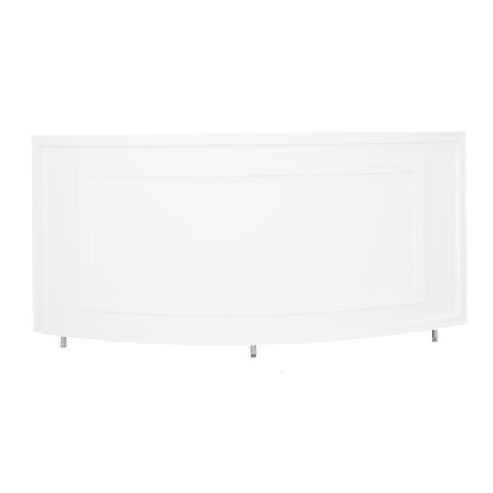 Traditional Curved Bar in White