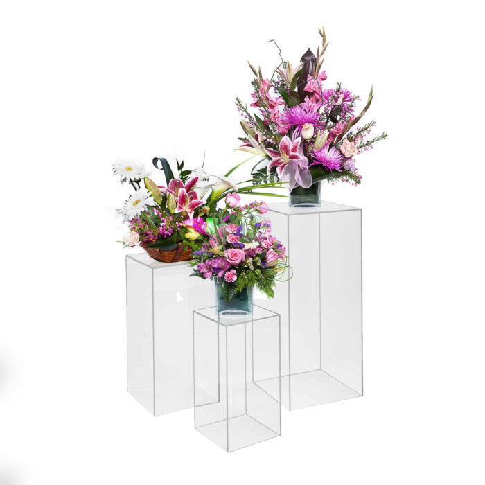 Acrylic Pedestals - up to 48" tall