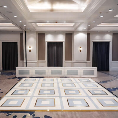 The French Design - custom acrylic inlay dance floor